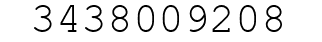 Number 3438009208.