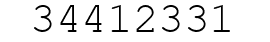 Number 34412331.