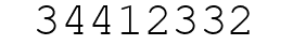 Number 34412332.