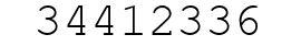 Number 34412336.