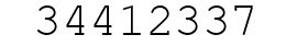 Number 34412337.