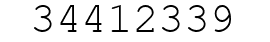 Number 34412339.