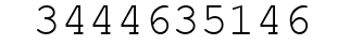 Number 3444635146.