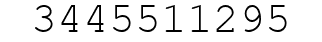 Number 3445511295.