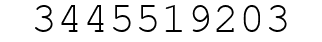 Number 3445519203.