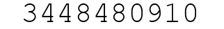 Number 3448480910.