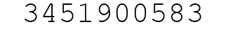Number 3451900583.