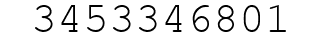 Number 3453346801.