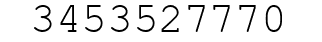 Number 3453527770.