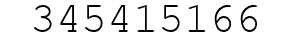 Number 345415166.