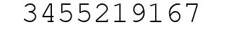 Number 3455219167.
