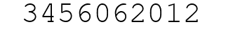 Number 3456062012.