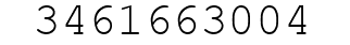 Number 3461663004.