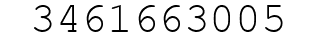 Number 3461663005.