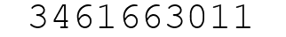Number 3461663011.