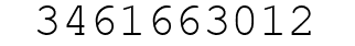Number 3461663012.