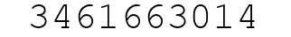 Number 3461663014.