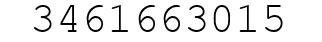 Number 3461663015.