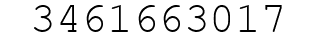 Number 3461663017.