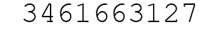 Number 3461663127.