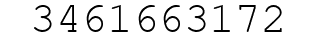 Number 3461663172.