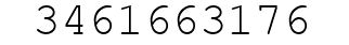Number 3461663176.