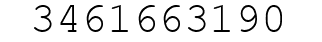 Number 3461663190.