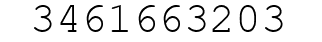 Number 3461663203.