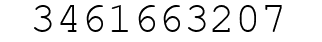 Number 3461663207.