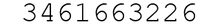 Number 3461663226.