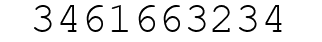 Number 3461663234.
