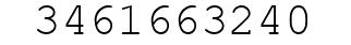 Number 3461663240.