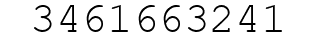 Number 3461663241.