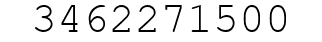 Number 3462271500.