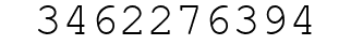 Number 3462276394.
