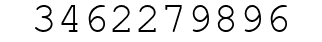 Number 3462279896.