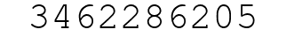 Number 3462286205.