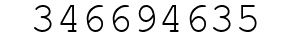 Number 346694635.