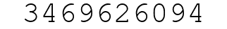Number 3469626094.