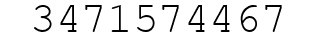 Number 3471574467.