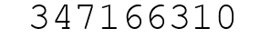 Number 347166310.