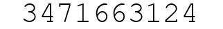 Number 3471663124.
