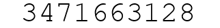 Number 3471663128.
