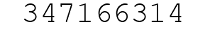 Number 347166314.