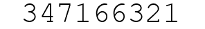 Number 347166321.