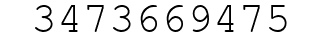 Number 3473669475.