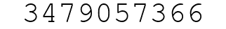 Number 3479057366.