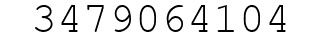 Number 3479064104.
