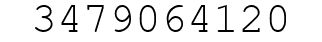 Number 3479064120.