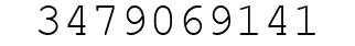 Number 3479069141.
